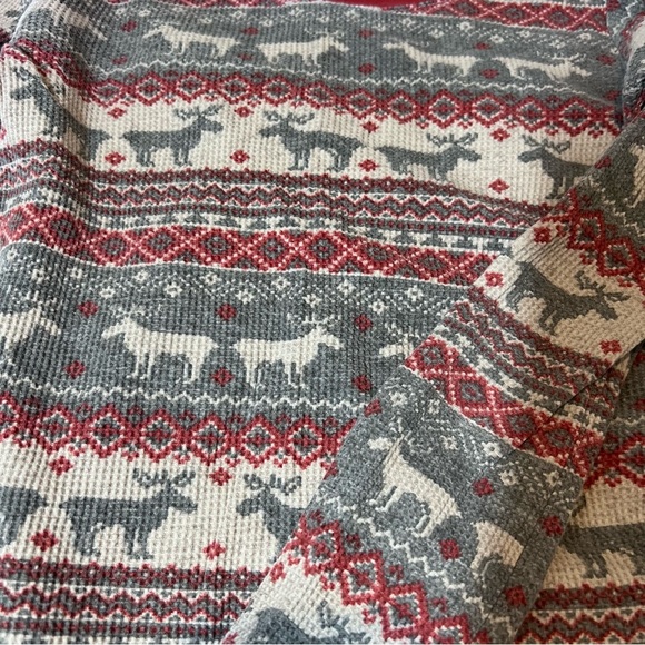 Boys XL X-Large Lot of 3 Pajamas Fleece Thermal Separates One Piece Pants 14 - Picture 9 of 15